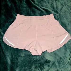 LULULEMON SIZE 6 PINK SHORTS “STRAWBERRY MILKSHAKE”